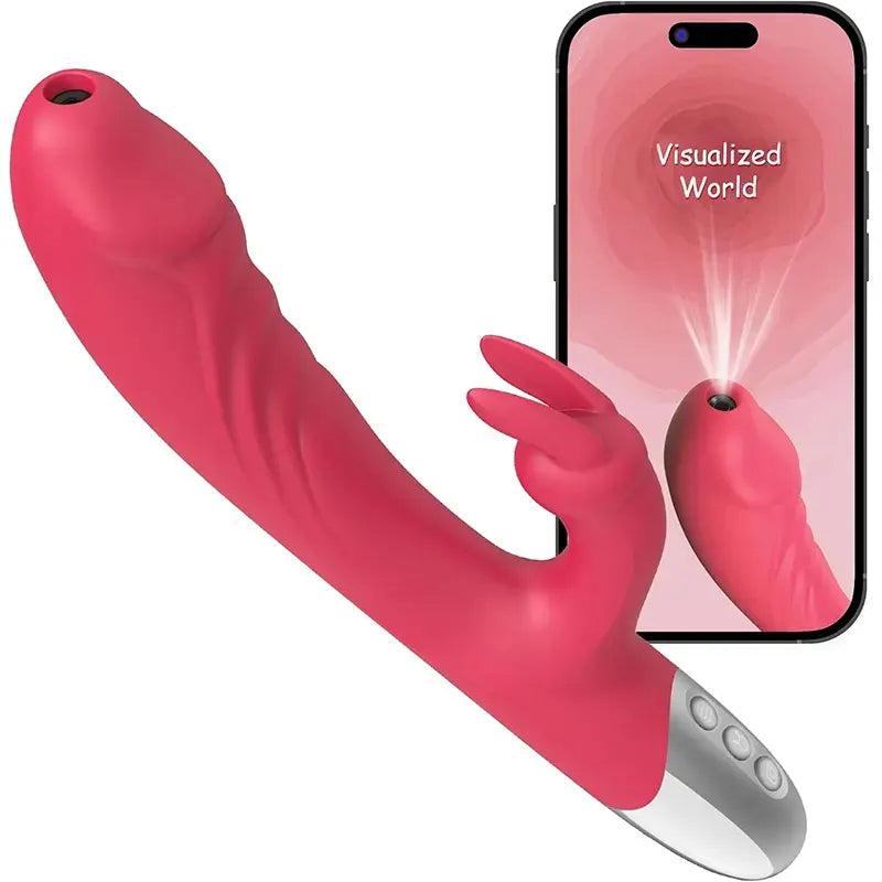 Visual G-Spot Rabbit Vibrator with Camera