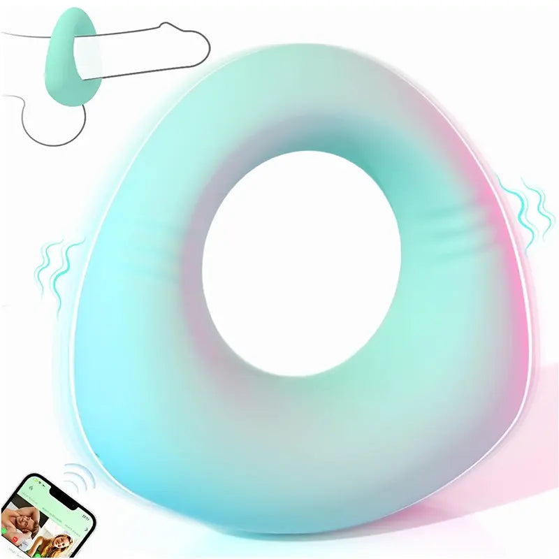 Adorime 3-in-1 Ultra Soft Stretchy Cock Ring