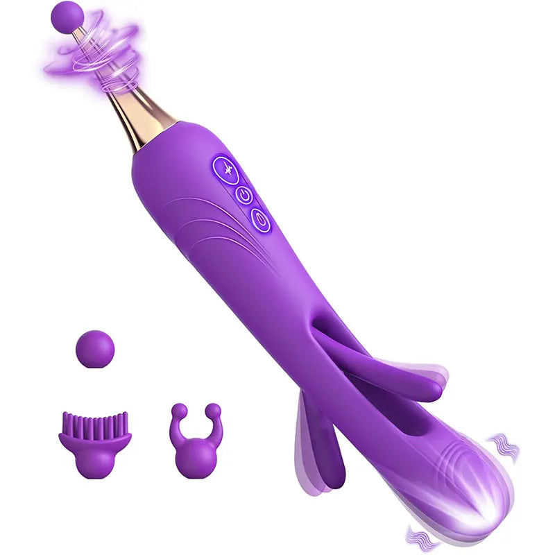 Replaceable Tapping G-Spot Clitoral Vibrator