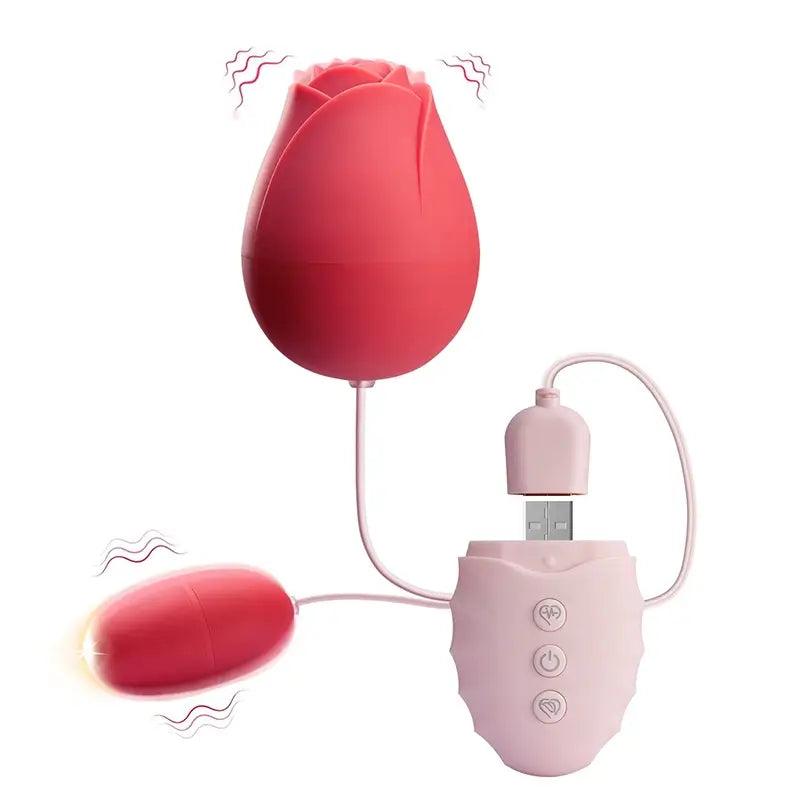 2-in-1_Rose_Clitoral_Tongue_Vibrator