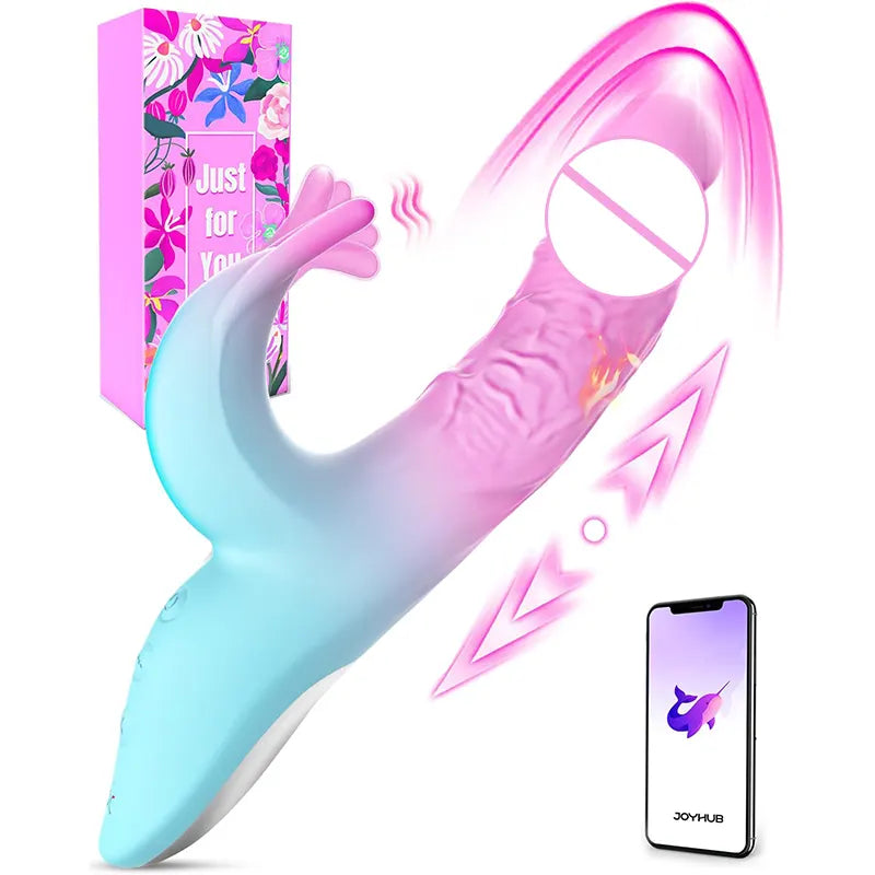 5-in-1 Rabbit Patting Heating Vibrator