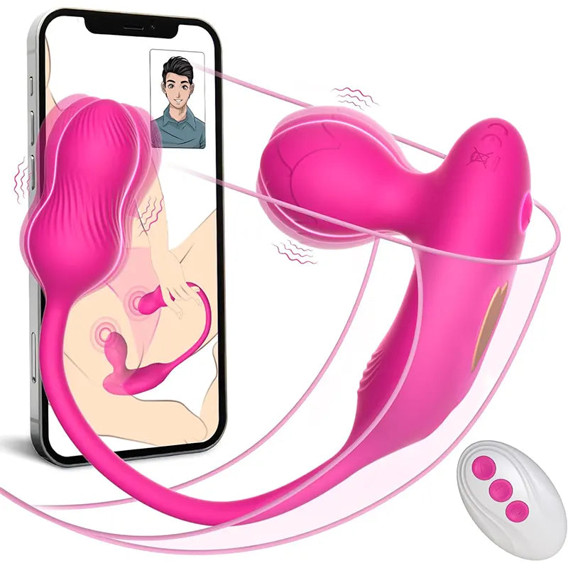 3-in-1 Wearable Panty G-spot Anal Vibrator