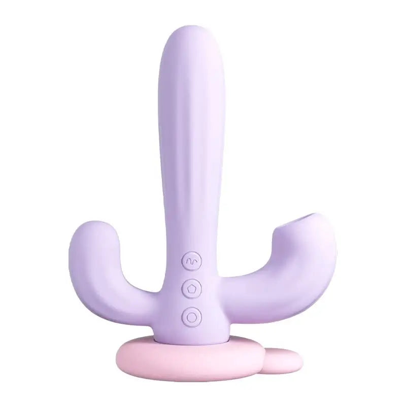 Cactus_Triple_Head_Vibrating_Sucking_Massager