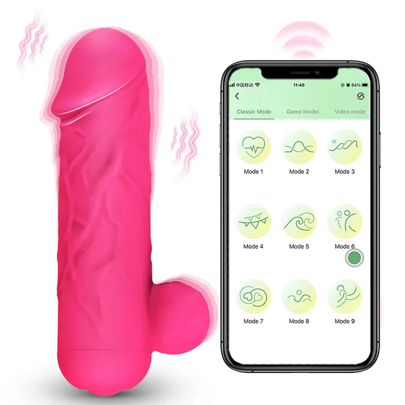 App-Controlled Mini Dildo Vibrator Love Egg