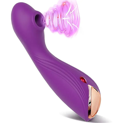 9-Mode G-Spot &amp; Clitoral Suction Vibrator