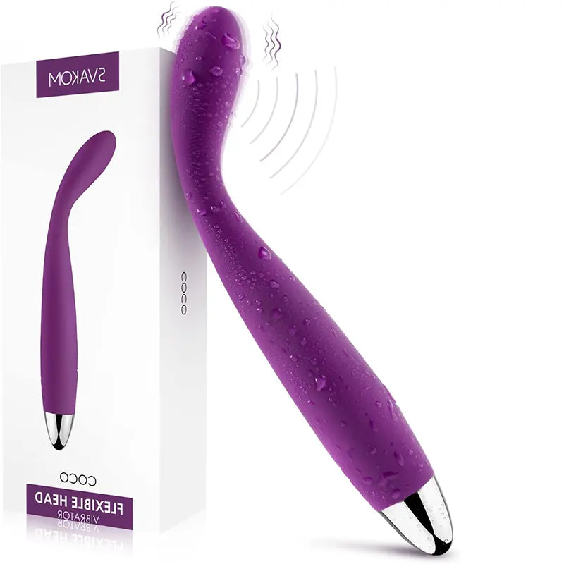 Finger-Shaped Waterproof G-Spot Clitoral Vibrator