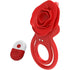 Rose Vibrating Cock Ring for Couples