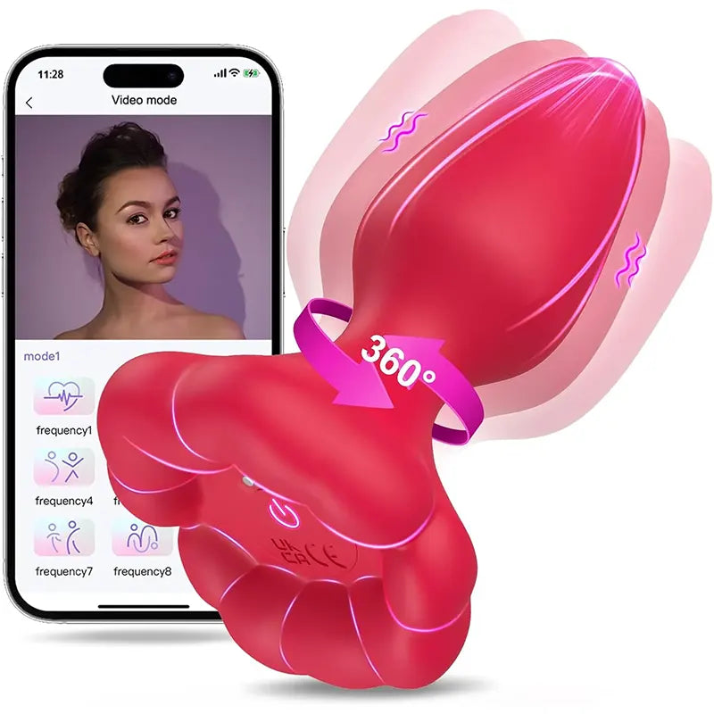 Rose App-Controlled Anal Vibrator