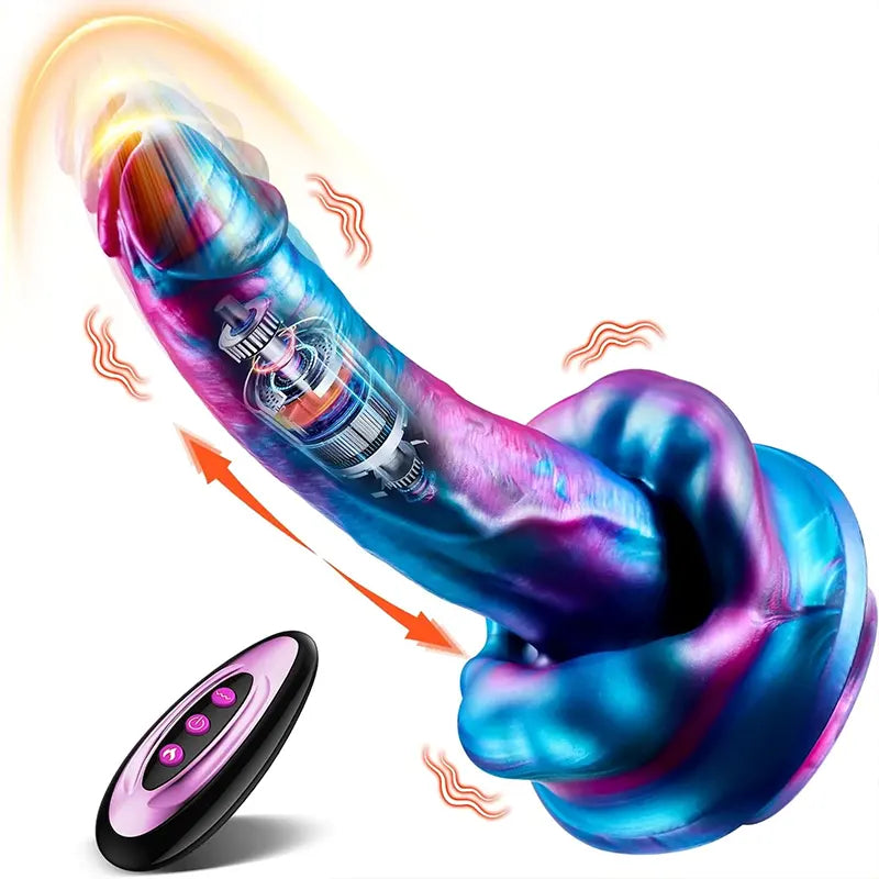 Monster Thrust 5-in-1 Dragon Dildo Vibrator