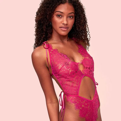 Sexy_Satin_Lace_Opening_One-piece_Bodysuit