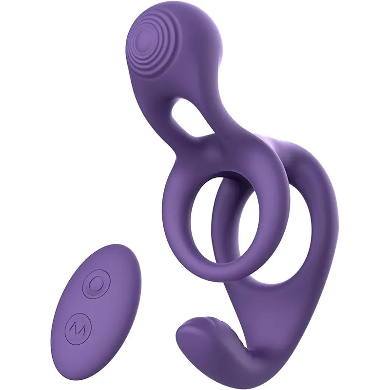 Duo Pulse Vibrating Couples Cock Ring