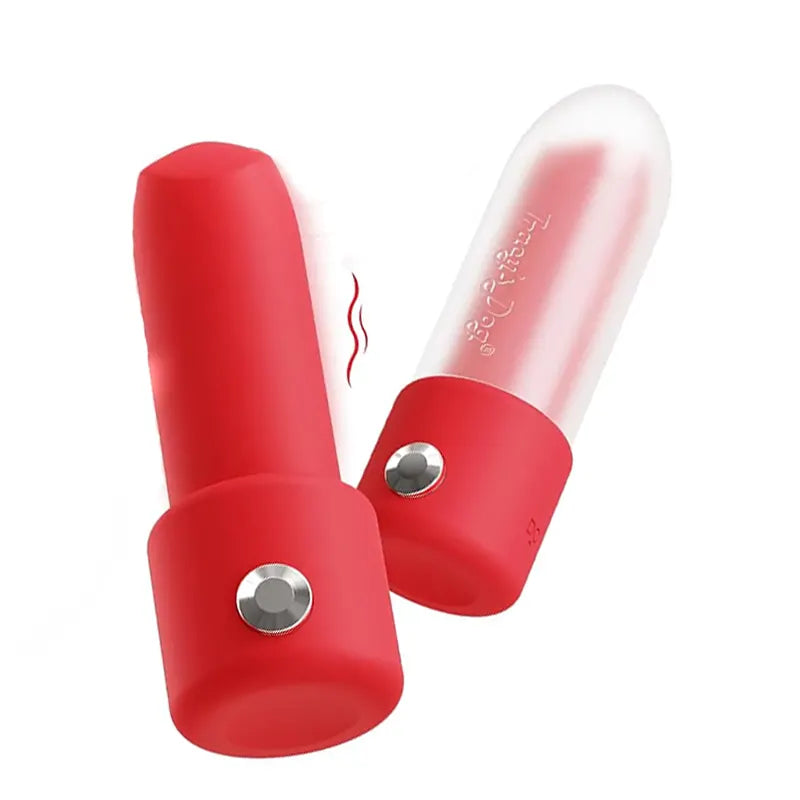 Discreet Lipstick-Style Mini Vibrator with App Remote Control