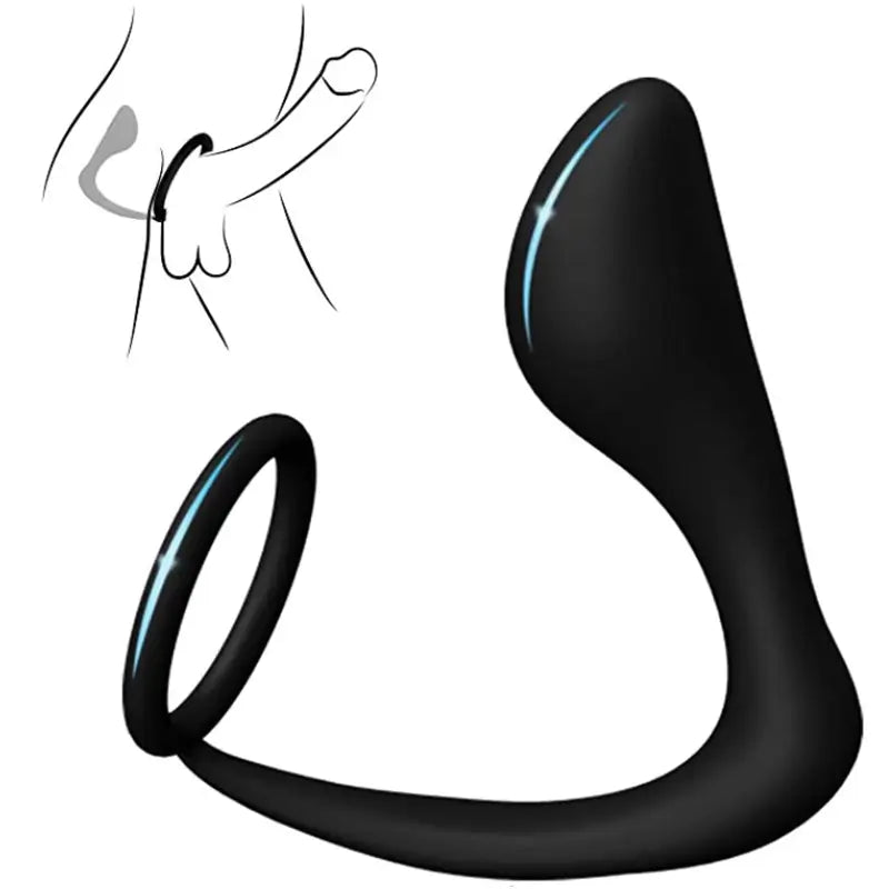 2-in-1_Stretch_Silicone_Anal_Plug_with_Ring
