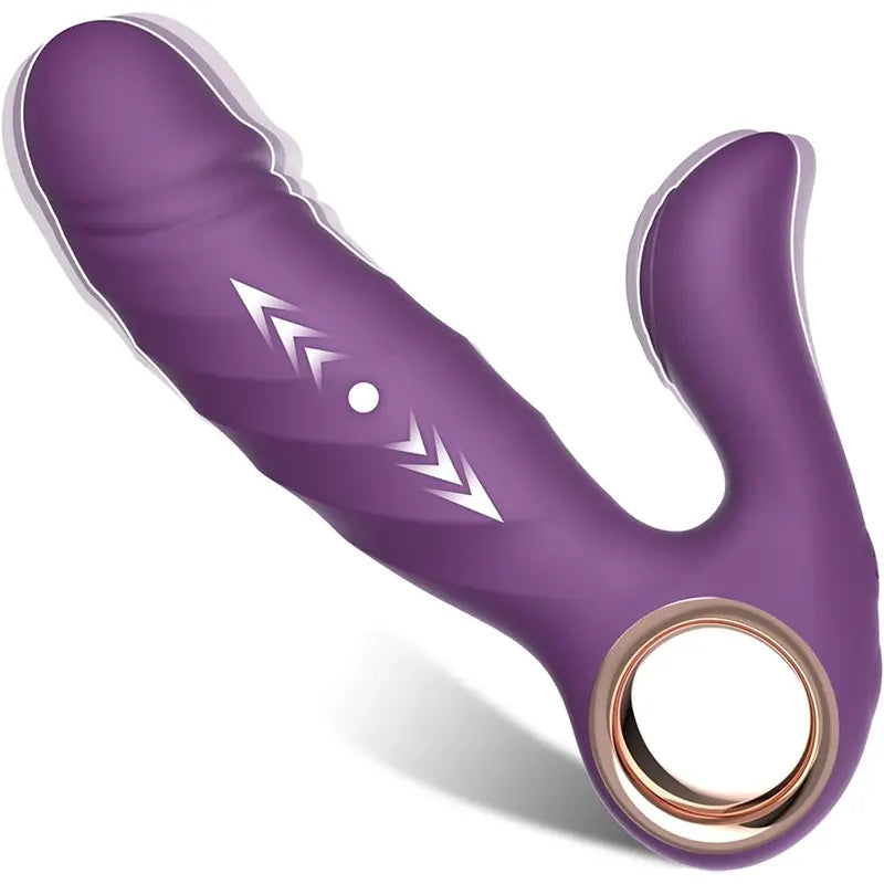 Dual Action Thrusting &amp; Vibrating Rabbit Vibrator