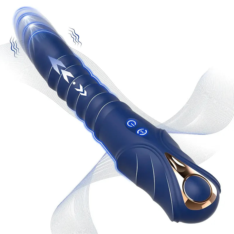 Luxury Thrusting G-Spot Vibrator with 10 Vibration Modes