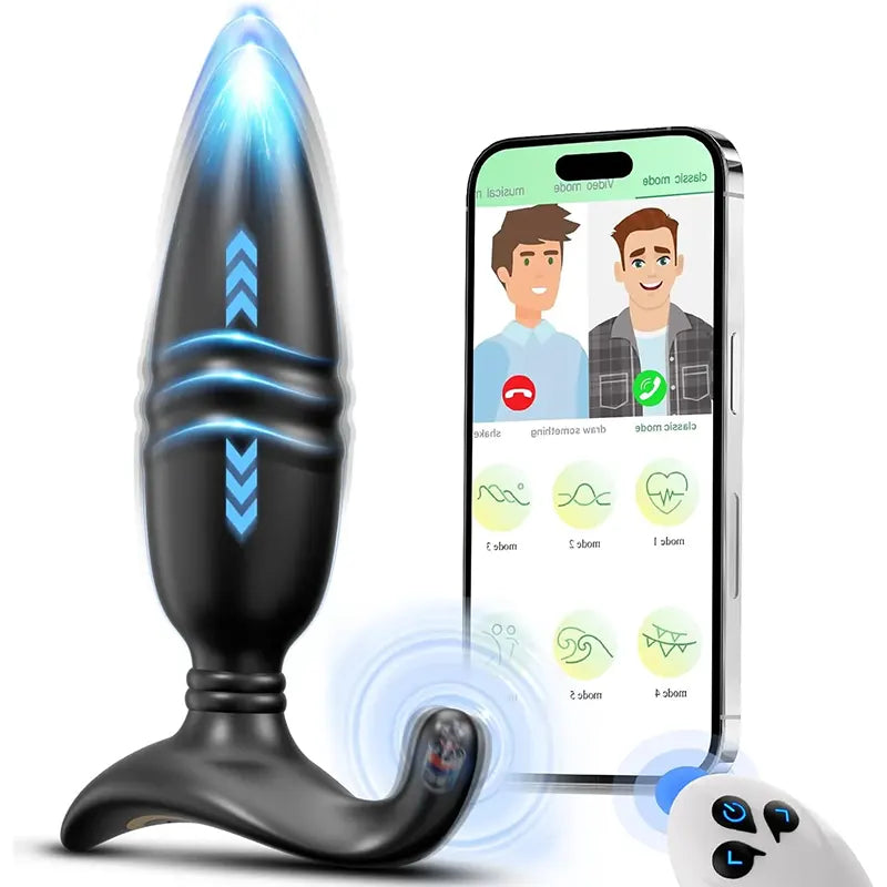 App_Remote_Control_Thrust_Anal_Vibration_Prostate_Massager