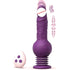 Thrusting & Vibrating Silicone Dildo