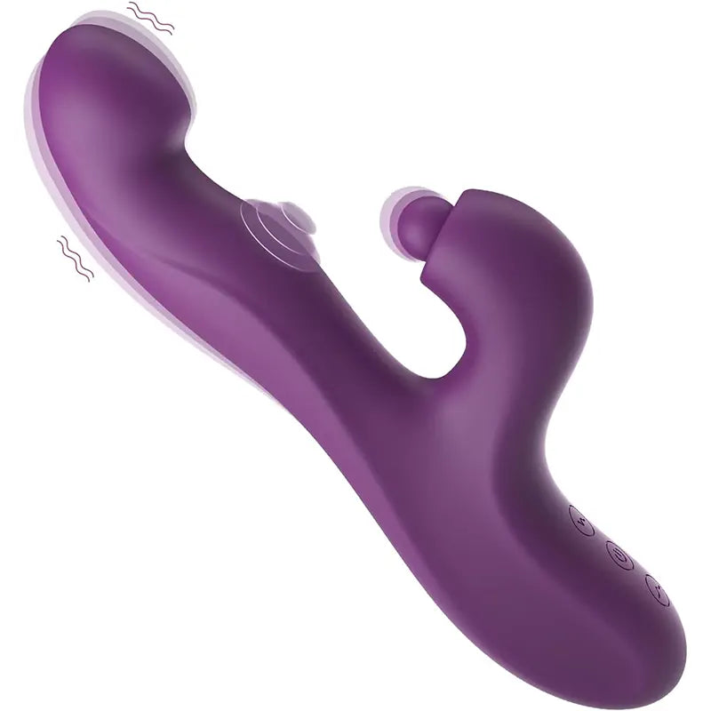 Triple-Action Clitoral &amp; G-Spot Rabbit Vibrator