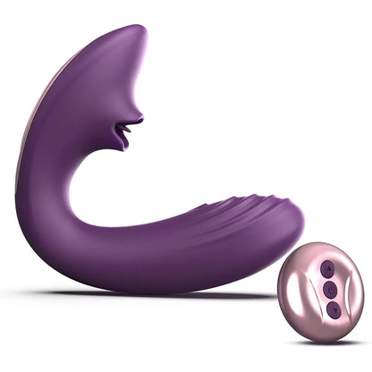 Remote Control Tongue Clitoral G-Spot Vibrator