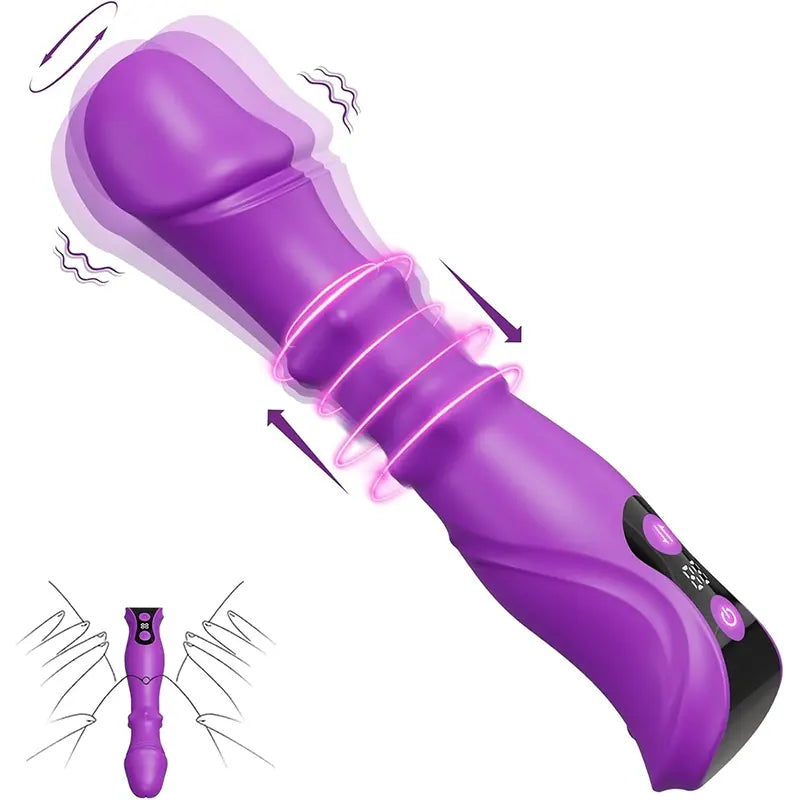 Tri-Function G-Spot Thrusting Dildo