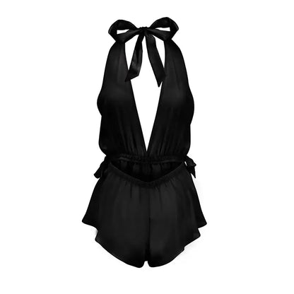 Deep_V-Neck_Bow_Neck_Bodysuit