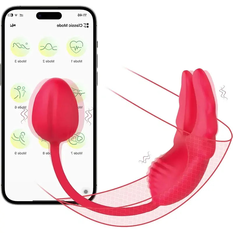 Wearable Remote Control Dual Vibrator