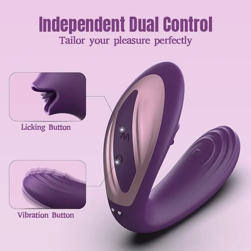 Blissful Petal Clitoral Licking Vibrator