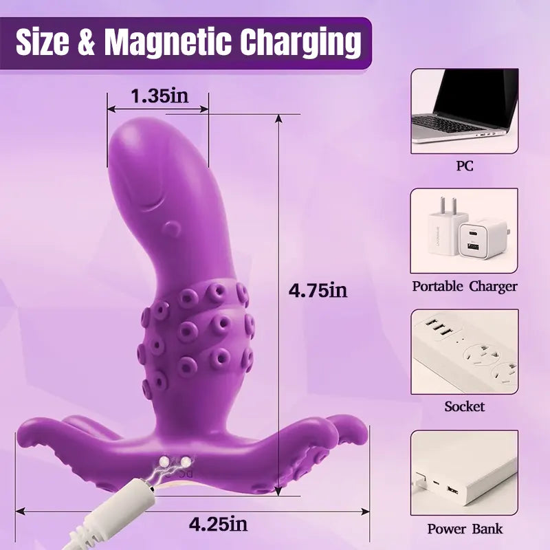 App-Controlled Tentacle Vibrator for Couples