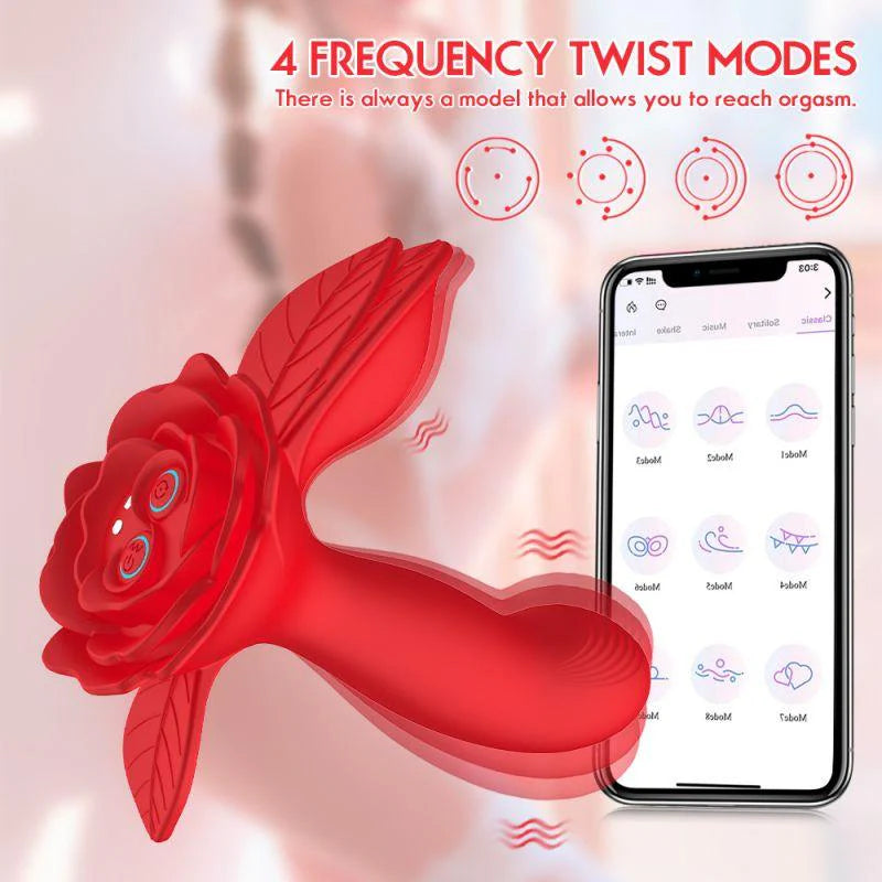 rose toy clit sucker vibrator red