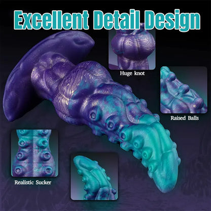 Large Tentacle Silicone Butt Plug