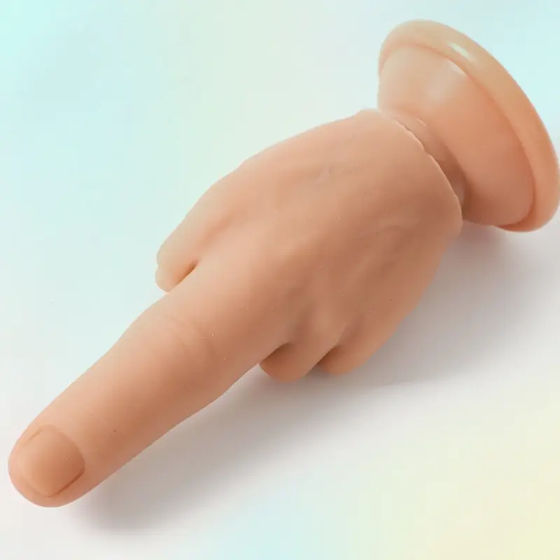 Middle_Finger_Silicone_Heterosexual_Dildo