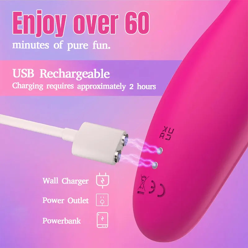 LCD Display Clitoral G-spot Vibrator