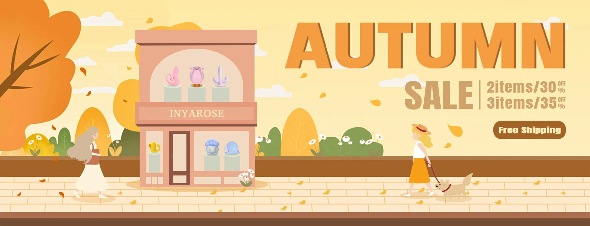 inyarose autumn sale