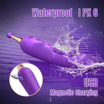 Replaceable Tapping G-Spot Clitoral Vibrator