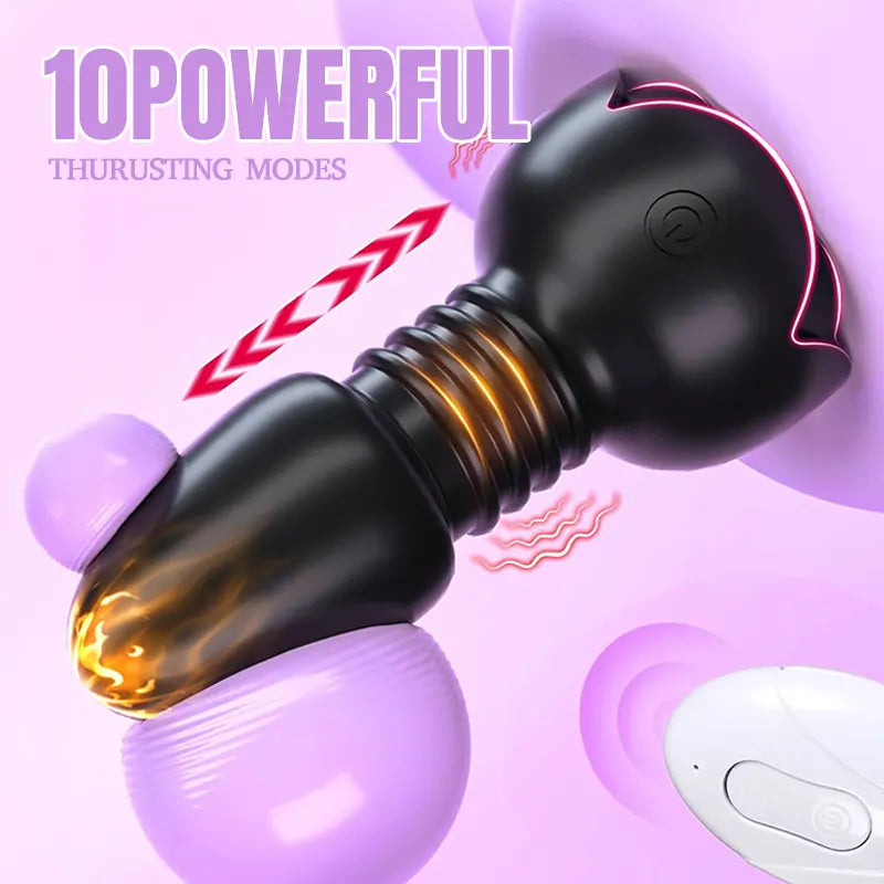 2-in-1 Prostate Rear Anal Plug Electric