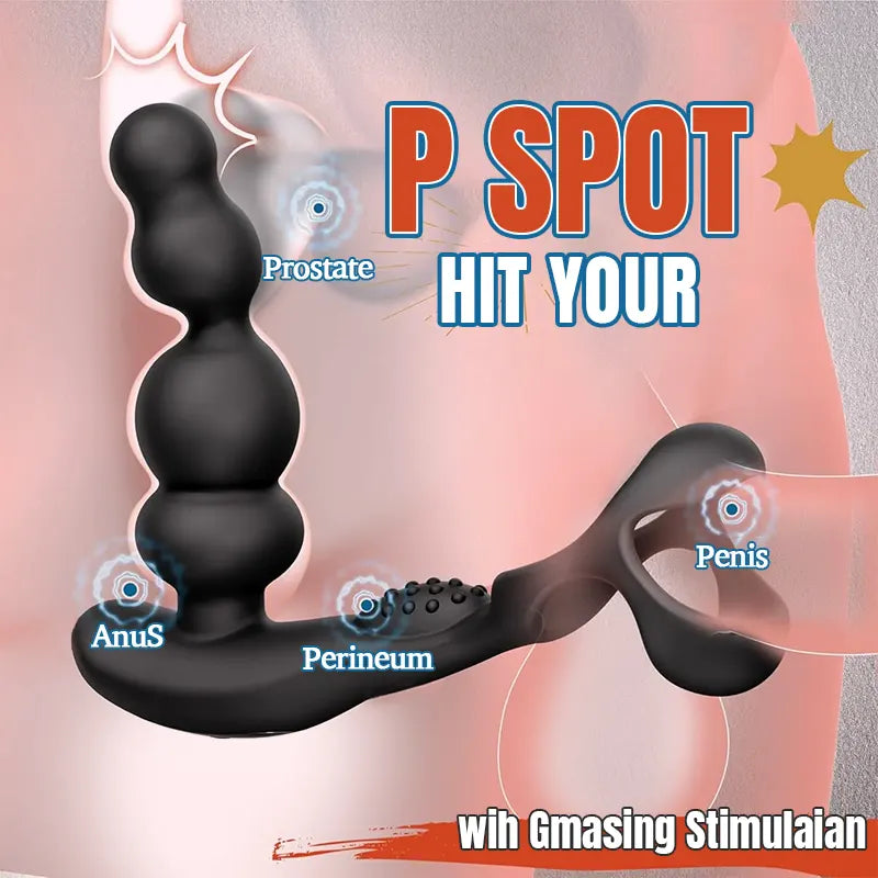 ProFlex 4-in-1 Rotating Prostate Massager &amp; Anal Beads