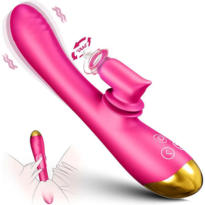 2-in-1 Brush G-Spot Vibrator