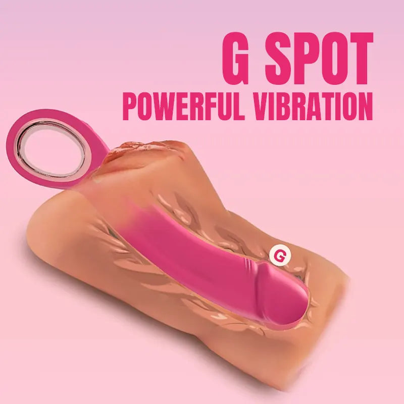 Curved Silicone Vibrating Dildo with 10 Modes