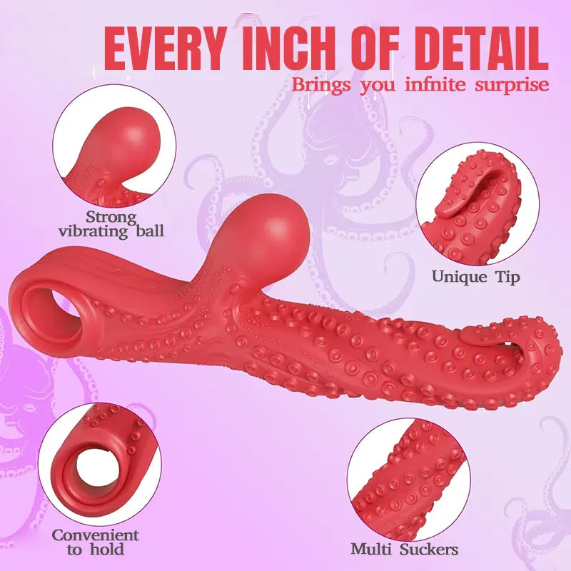 Tentacle G-Spot Vibrator with 9 Modes