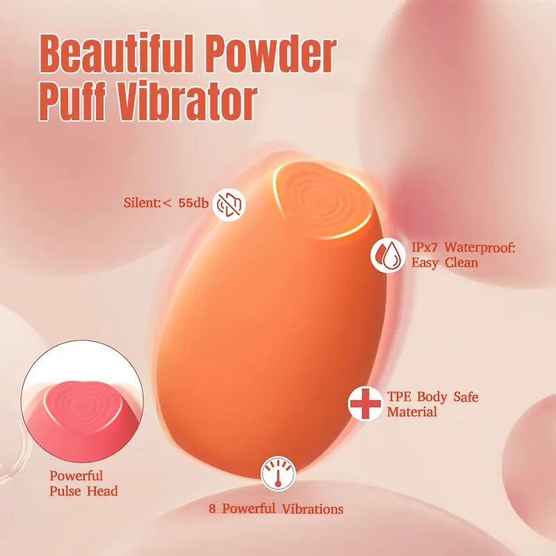 Silicone Mini Nipple G-spot Clitoral Vibrator