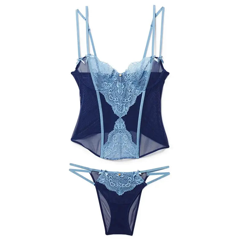 Eternal_Deep_Blue_Bow_Unlined_Bustier