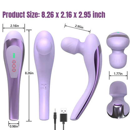 Serenity Wave Handheld Vibrating Massager