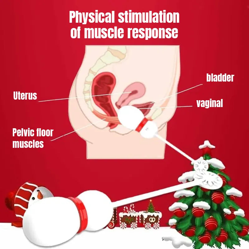 Little Snowman Remote Control Vibrating Egg