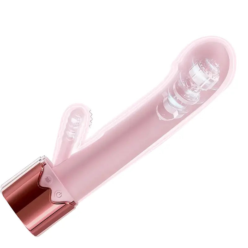 2-in-1 G-Spot &amp; Clitoral Vibrator with Heating Function