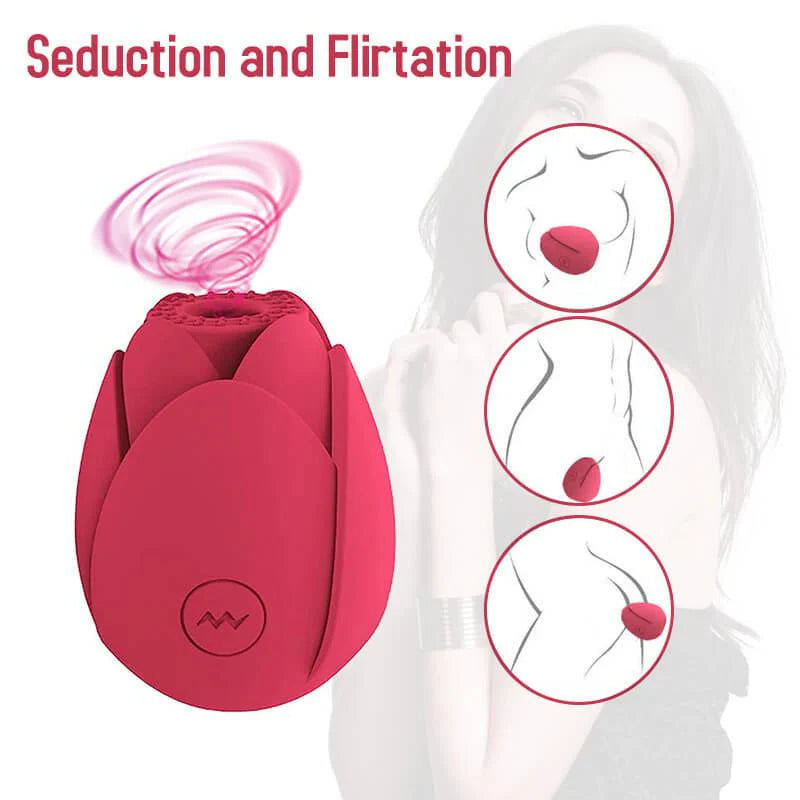 Intimate Vaginal Sucking Vibrator red