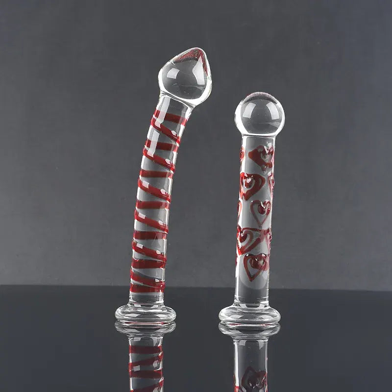 Christmas Glass Sensation Dildo