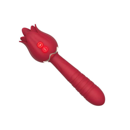 rose toy clit sucker vibrator red