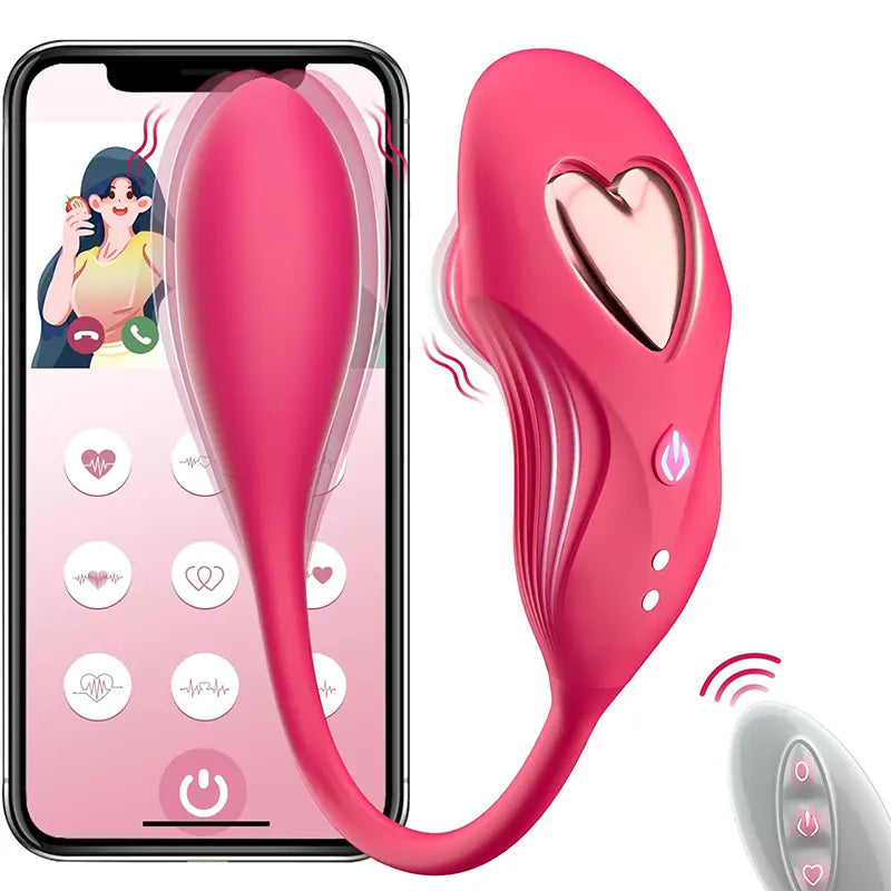 2-in-1 Wearable Butterfly Panty G-Spot Vibrator