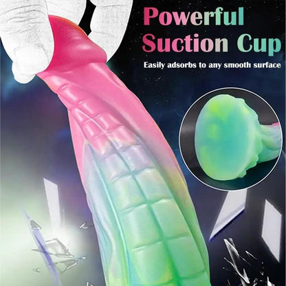 8_Inch_Fantasy_Glow_Snake_Dildo