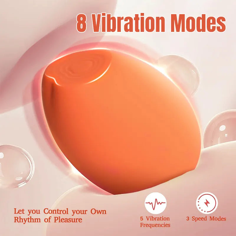 Silicone Mini Nipple G-spot Clitoral Vibrator